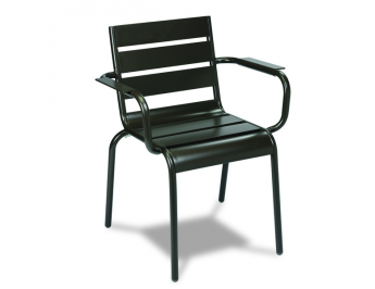 Sillon Modelo M2651 Aluminio plastificado con asiento, respaldo y apoyabrazo aluminio (Consultar disponibilidad)